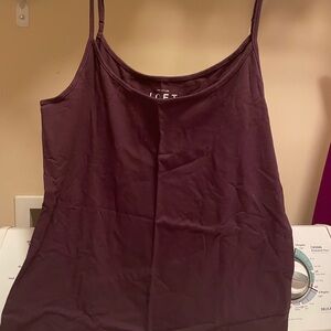 Loft Women's Wine colored Cami Top new with tags